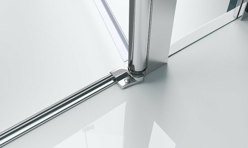 Душевой уголок BelBagno Etna 80х80 профиль хром стекло прозрачное ETNA-A-12-80-C-Cr - 7