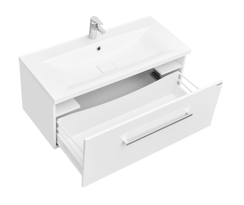 Комплект мебели Aquaton Мадрид 100 белый - 4