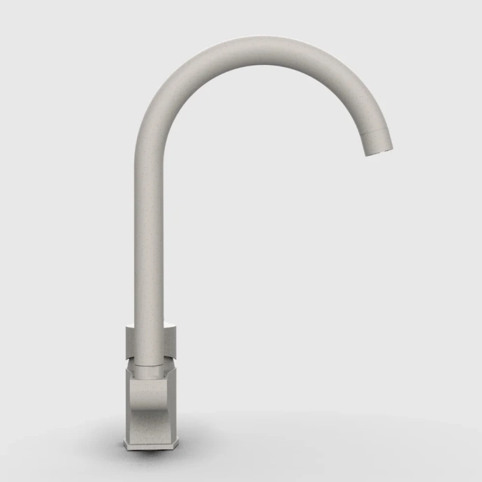 Смеситель для кухни GPD Atros бежевый матовый MTE65-KG - 6