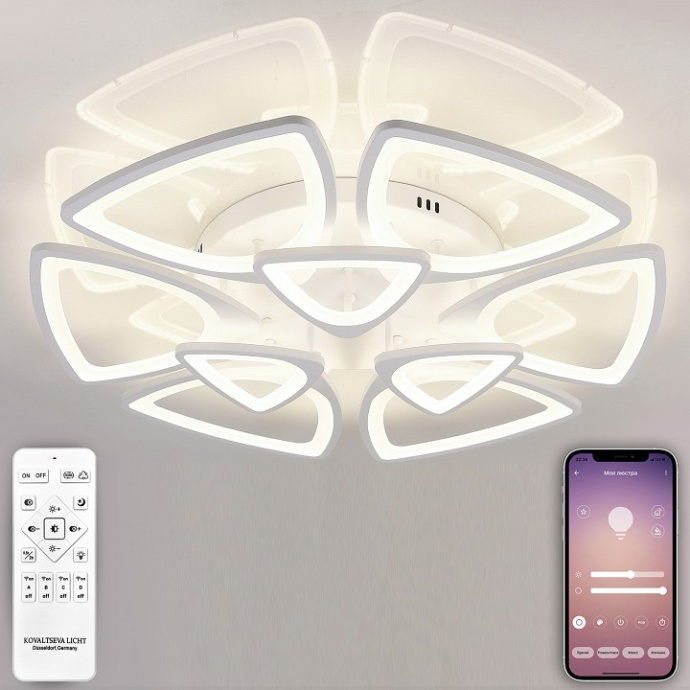 Потолочная люстра Natali Kovaltseva KIRKE LED LAMPS 81228 - 3