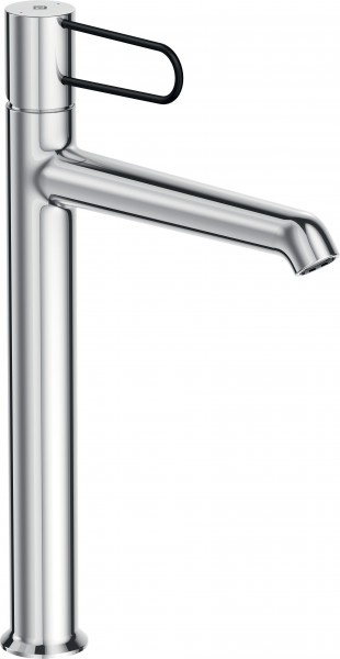 Смеситель для раковины Jacob Delafon Odeon Rive Gauche хром - черный E21030-BL-CP - 0