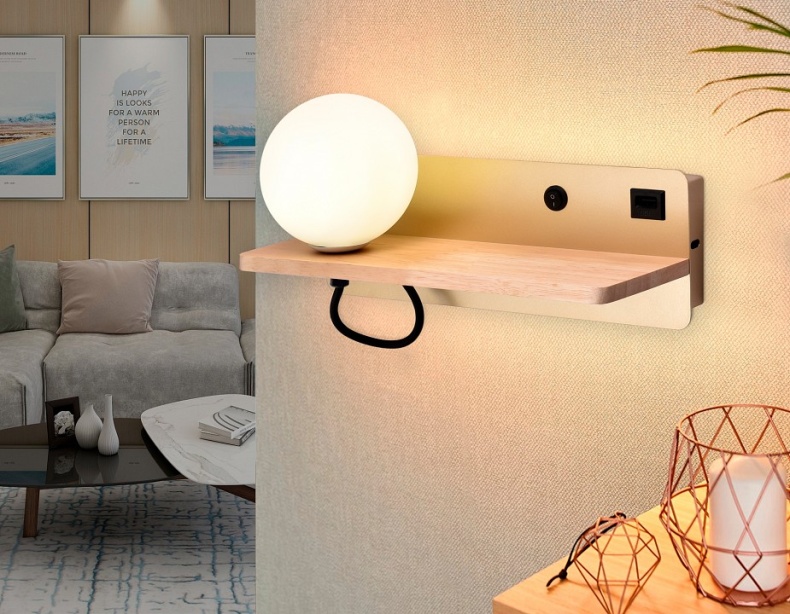 Бра с полкой Ambrella Light FW FW520 - 4