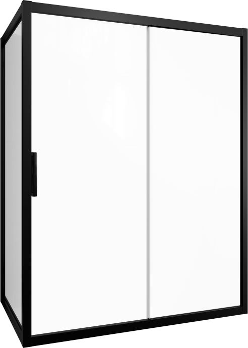 Душевой уголок STWORKI Эстерсунд DE019R90160200 160x90 см профиль черный матовый 3GW182TTKK000 - 4