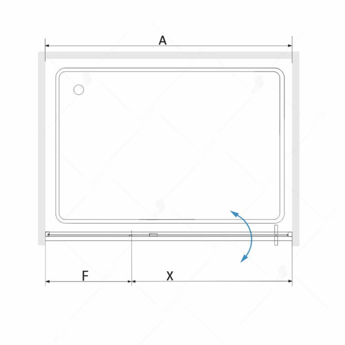 Душевая дверь RGW SV-03 06320310-11 - 1