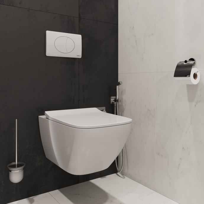 Кнопка смыва STWORKI 230824 белая - 2