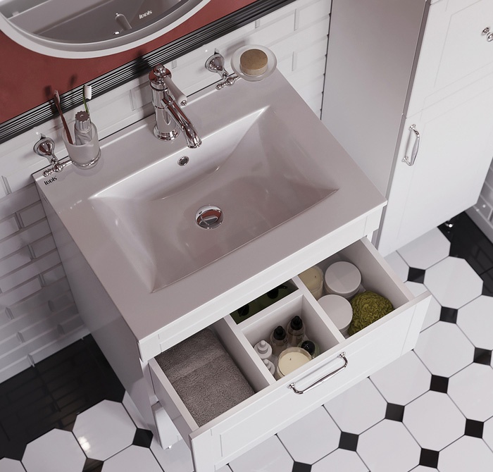 Тумба для комплекта IDDIS Oxford 80, белая OXF80W0i95 - 4