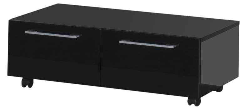 Тумба Aquanet Нота 100 подкатная, черная 170734 - 2