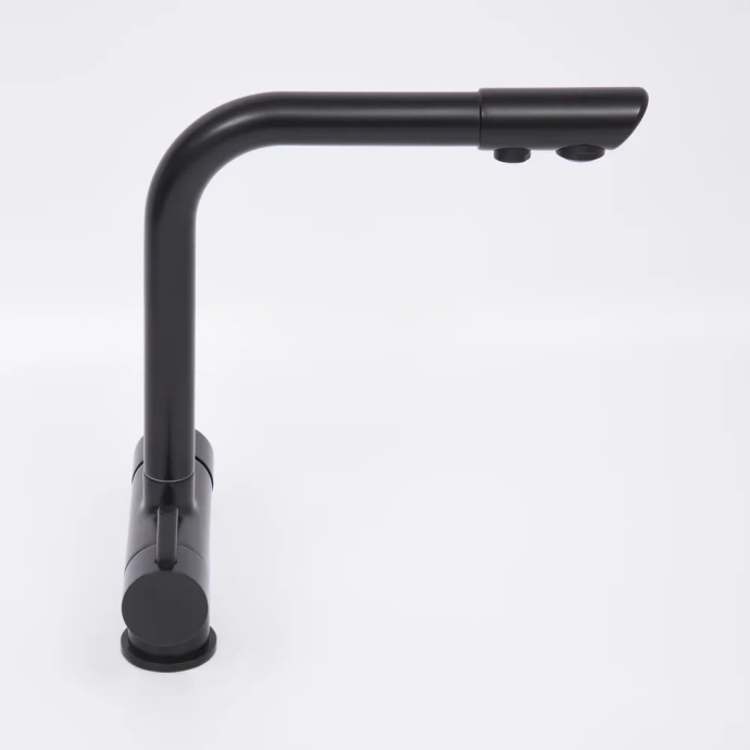 Смеситель для кухни Wasserkraft черный матовый A8367 - 2