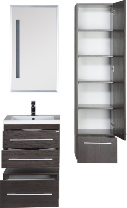 Тумба для комплекта Aquanet Нота 58 венге 00171484 - 32