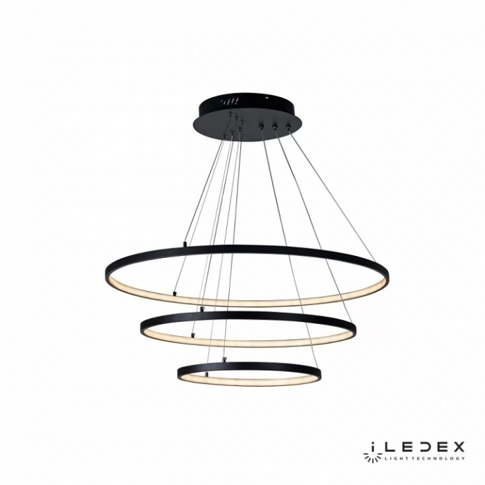 Подвесной светильник iLedex Axis D098-3 (800x600x400) BK - 2
