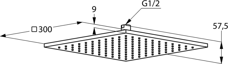 Верхний душ Kludi   6443005-00 - 2
