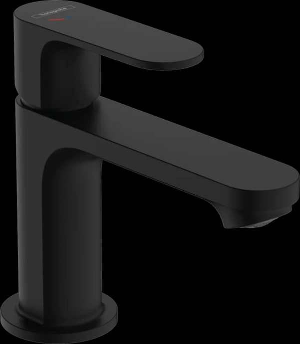 Смеситель для раковины Hansgrohe Rebris S черный матовый 72584670 - 0