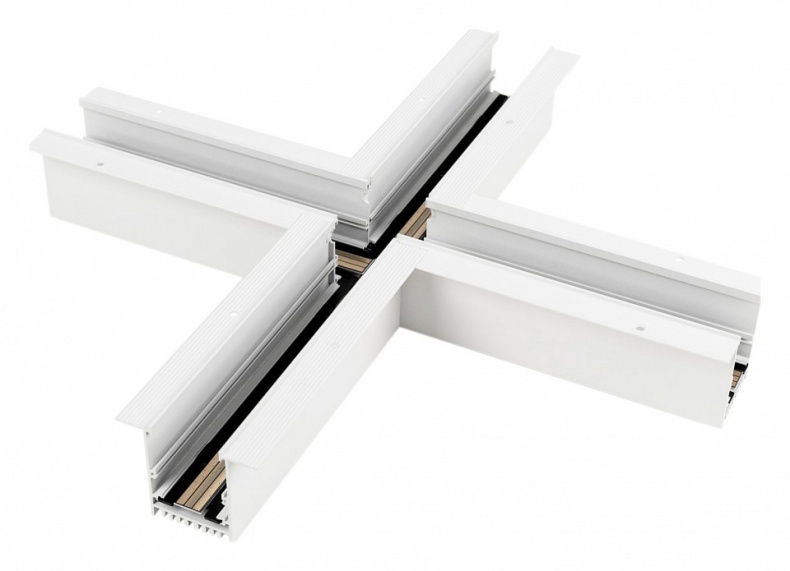 Коннектор X-образный для магнитного шинопровода Arlight Mag-Con-4560-F-X90 026922 - 0