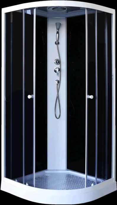 Душевая кабина Parly Classic 100х100 белая стекло тонированное EC1031 - 0