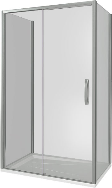 Душевой уголок Good Door Antares WTW+SP+SP 120х80х80х195 см - 1