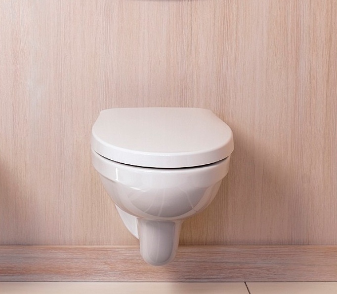 Комплект Система инсталляции для унитазов Geberit Duofix Delta 458.124.21.1 3 в 1 с кнопкой смыва + Крышка-сиденье Jacob Delafon Patio E70021 с микролифтом  - 6