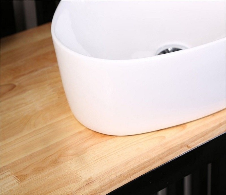 Раковина накладная Ceramalux N 50 белый  9386 - 11