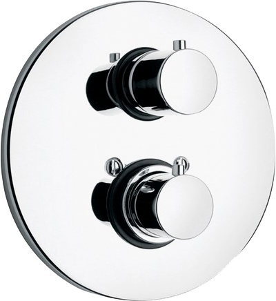 Термостатический смеситель Paini Cox 78CR691TH С ВНУТРЕННЕЙ ЧАСТЬЮ, для ванны с душем - 0