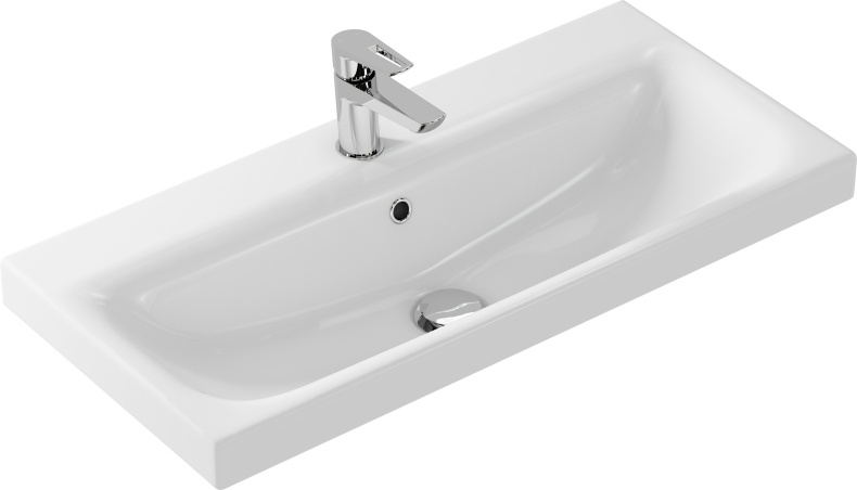 Тумба с раковиной Cersanit Moduo slim 80 - 2