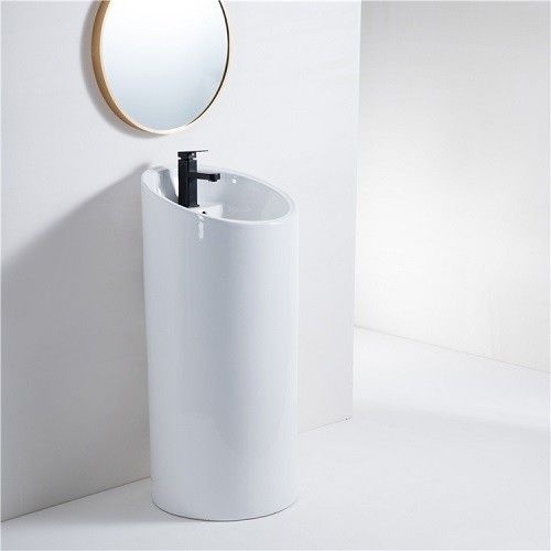 Раковина напольная CeramaLux N 45.5 см белый  P7030L  - 2