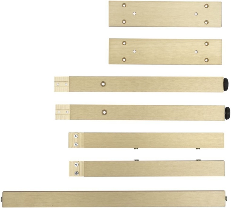 Ножки для мебели Allen Brau Reality 81 латунь матовый 1.320B12.03 - 1