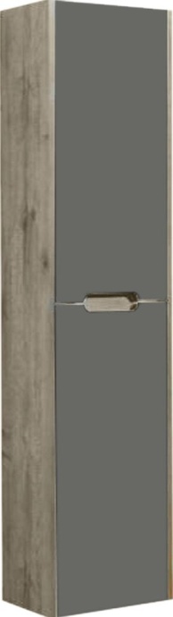 Шкаф-пенал Aquaton Оливия 40 светлое дерево-серый 1A254603OLUG0 - 0