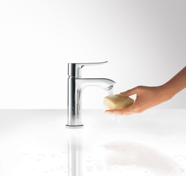 Смеситель Hansgrohe Metris 31088000 для раковины - 2