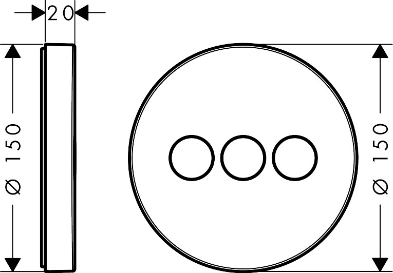 Душевой комплект Hansgrohe Raindance Select E 300 (3 jet) 26468000 + 26530000 + 28272000 + 26456000 + 15741000 + 15745000 - 19
