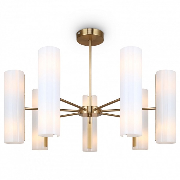 Люстра на штанге Freya Fiore FR5368CL-14BS - 0