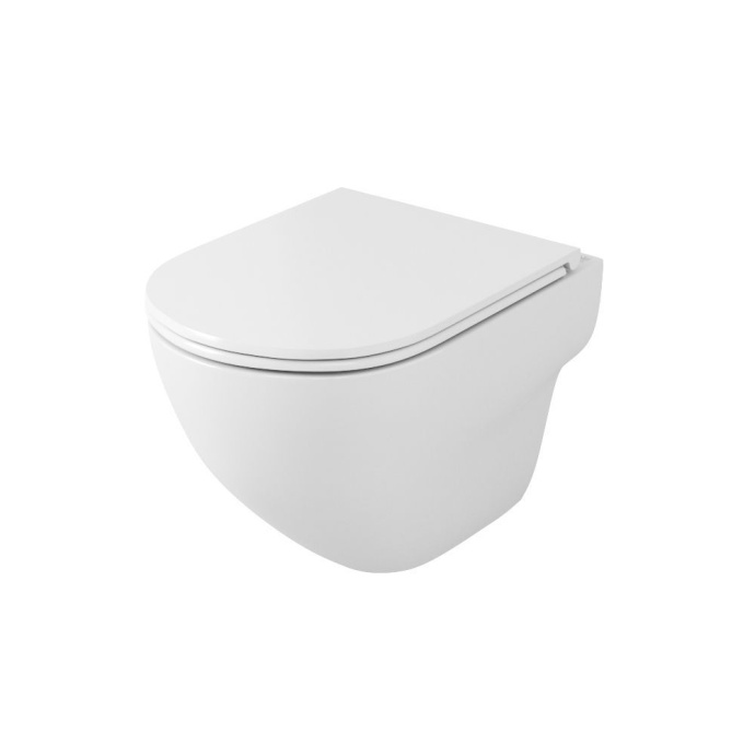 Унитаз подвесной Owl 1975 Cirkel-H OWLT190801 безободковый - 0