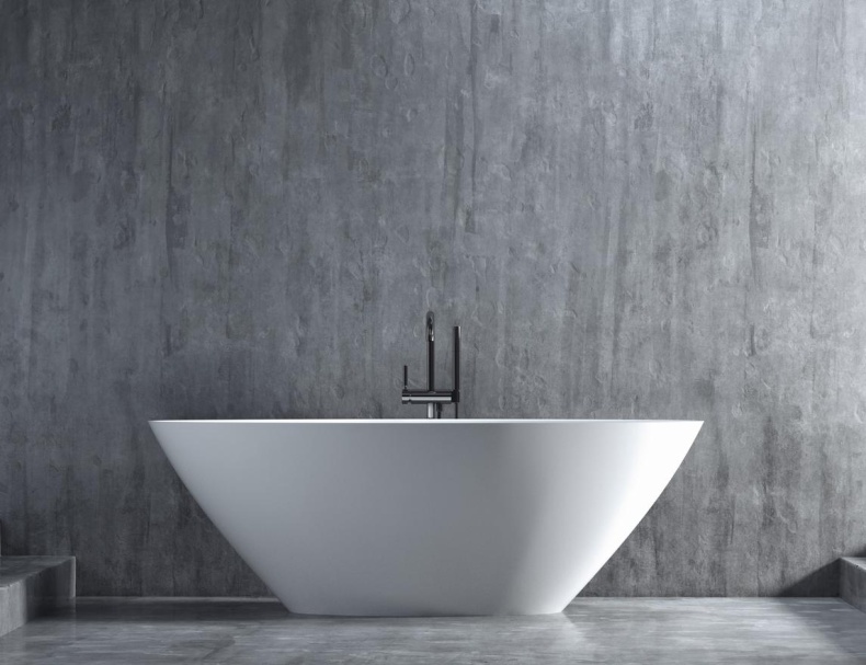 Ванна из искусственного камня Salini Diva 178x85 102221M S-Stone, матовый - 3