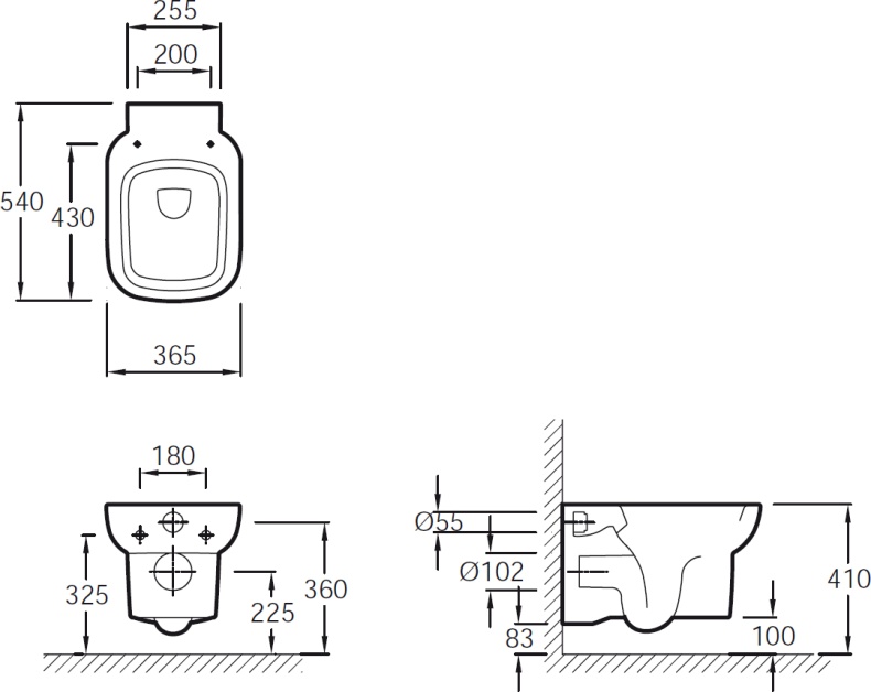 Комплект Jacob Delafon Replay E5504-NF-M8 - 5