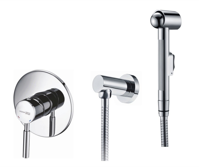 A14157 Встраиваемый комплект для биде со шлангом 120 см - 0