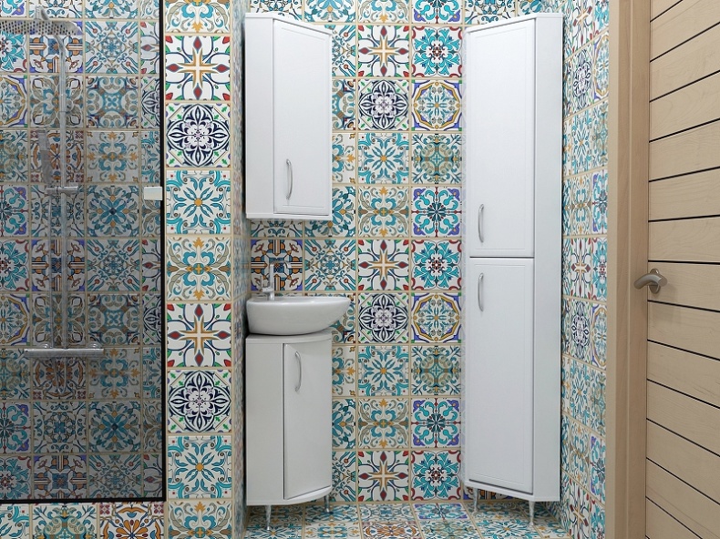 Шкаф-пенал угловой Stella Polar Концепт 30 белый SP-00000147 - 3