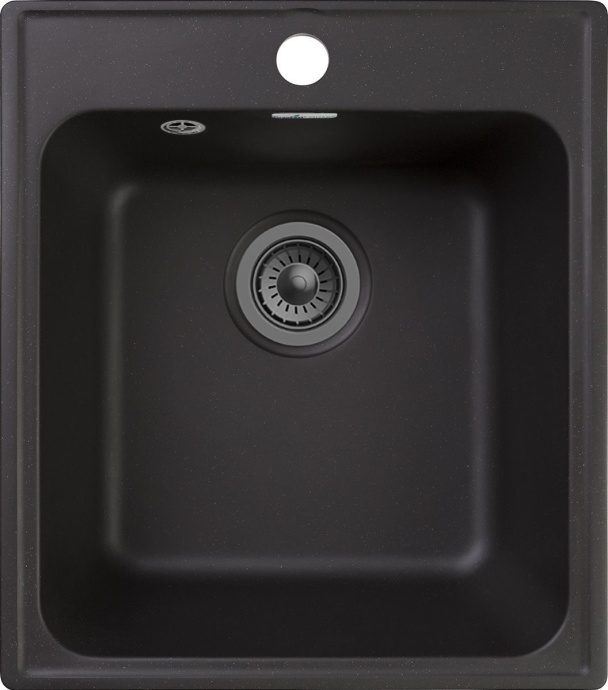 Мойка кухонная GranFest Quarz Z17 черный - 0