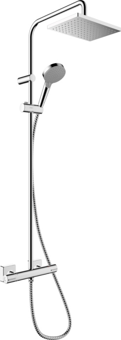 Душевая стойка Hansgrohe Vernis Shape Showerpipe 230 1jet Green с термостатом хром 26319000 - 0