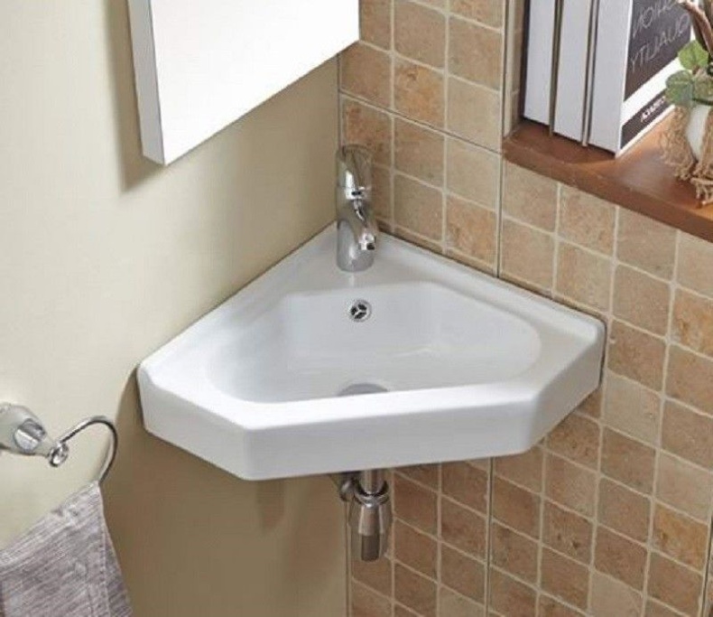 Раковина подвесная CeramaLux N 39 см белый  7012J - 2