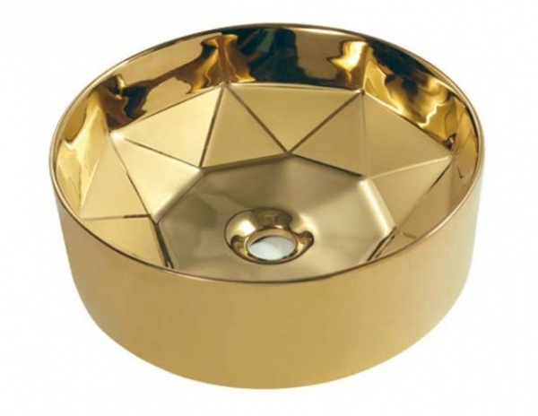 Раковина накладная Armadi Art NeoArt 40 золото 864 - 0