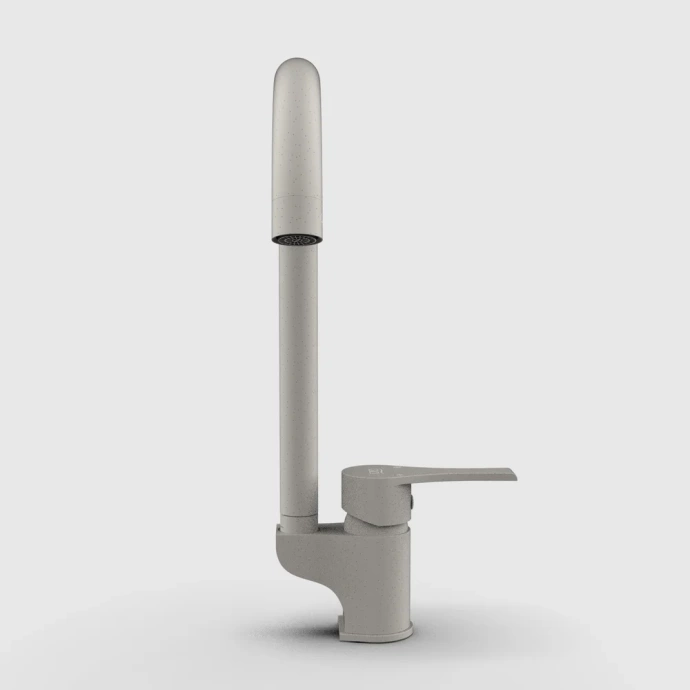 Смеситель для кухни GPD Atros бежевый матовый MTE65-KG - 7