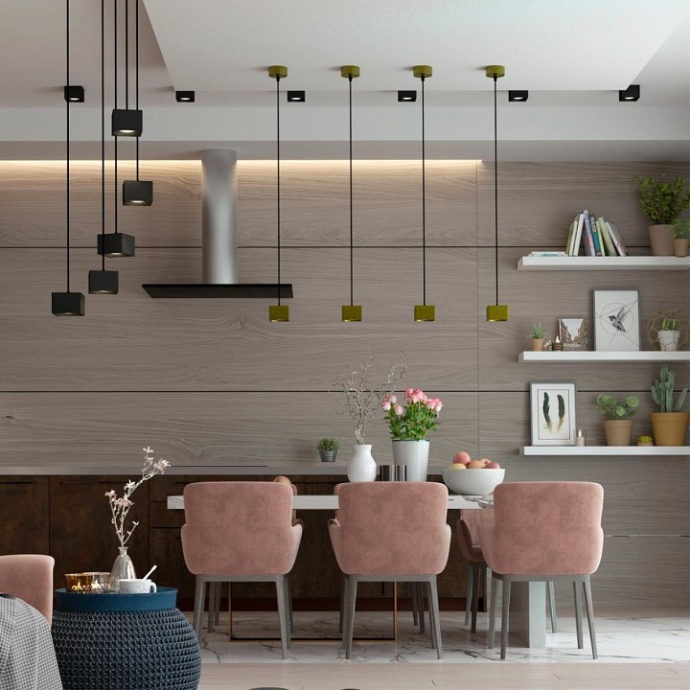 Подвесной светодиодный светильник Novotech Over Patera 358672 - 3