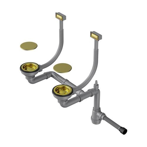 Сифон для кухонной мойки Omoikiri светлое золото  4956497 - 0