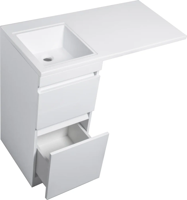 Тумба под раковину Style Line Даллас 100 Люкс Plus, белый  СС-00002346 - 4