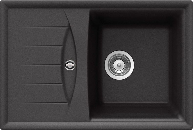 Мойка кухонная Schock Genius 45D Small (D-100S) оникс 700251 - 0