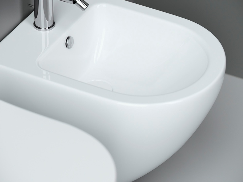 Биде подвесное Ceramica Nova Metropol CN4003 - 5