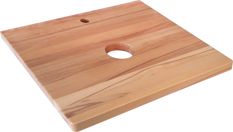 Тумба с раковиной STWORKI Берген 60 белая со светлой столешницей, раковина Sottile 1478-001-0125 566653 - 4