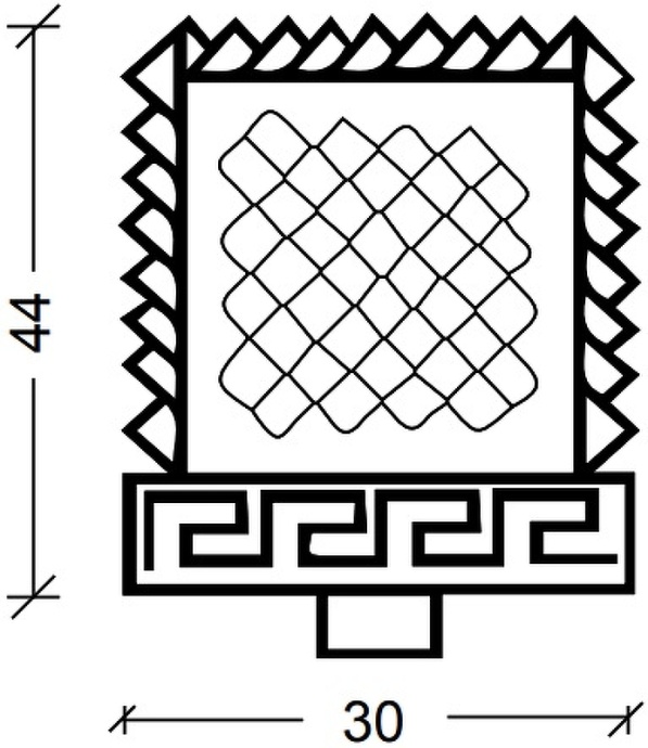 Ручка для мебели Armadi Art Neoart Crystal золото 821-G - 1