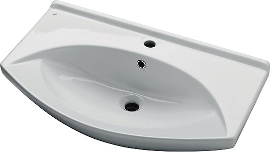 Тумба с раковиной Dreja.Eco Laguna Plus 75 белая - 2