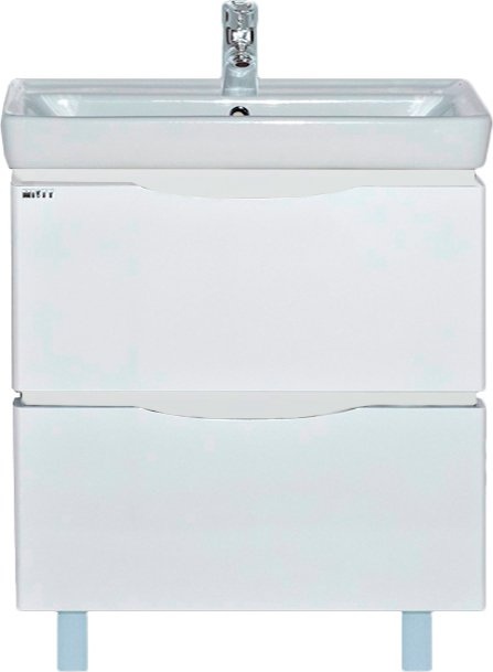 Тумба для комплекта Misty Венера 80 белая П-Внр01080-012Я - 0