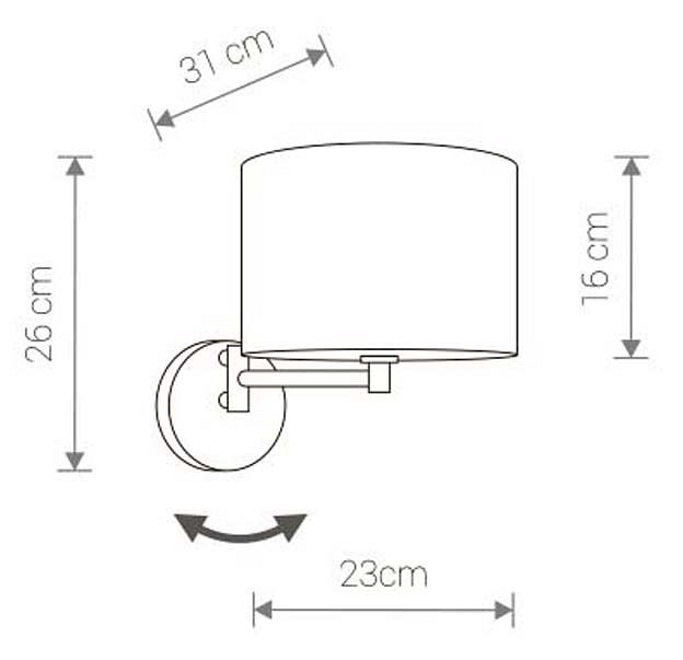 Бра Nowodvorski Hotel 9303 - 1