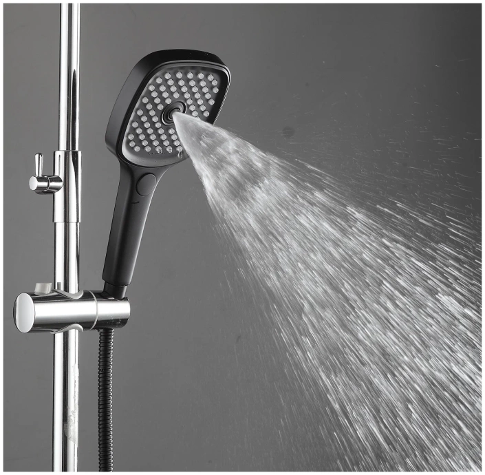 Душевая лейка Gappo черная матовая G003 - 1